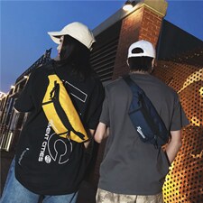 潮牌简约帆布单肩包时尚百搭包复古包袋原创休闲斜挎小包，鞋类箱包男包，星座510A-2