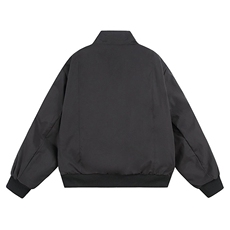 高品质春装新款老钱风美式高街解构立领棒球服飞行夹克潮休闲外套，男装夹克，电商A443