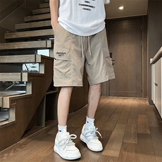 2024新款美式潮牌运动五分裤夏季轻薄工装短裤男现货K8057-P32，男装牛仔裤，星座512-3