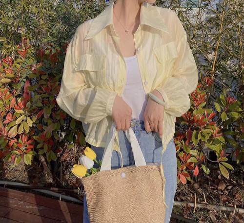 【现货】夏季韩版防晒衣，女装，YEAXIU(6F)