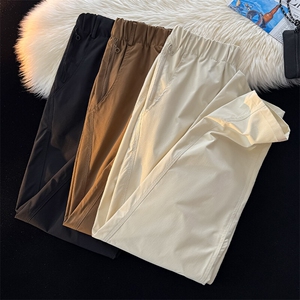 抖音品质男美式宽松直筒工装裤慵懒阔腿裤A146-GY266特p23量大优图片