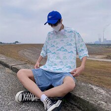 男圆领T恤宽松短袖T612P25，男装T恤，星座1116-2