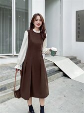 冬款现货内搭连衣裙，女装连衣裙，欧蔓意