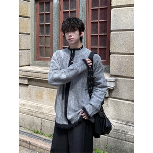 原宿简约流行新款慵懒文艺时尚ins日系气质潮流新款拼接毛衣套装图片