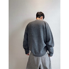 美式复古开衫毛衣男女款慵懒风情侣针织衫，男装针织衫/毛衣，星座410-7
