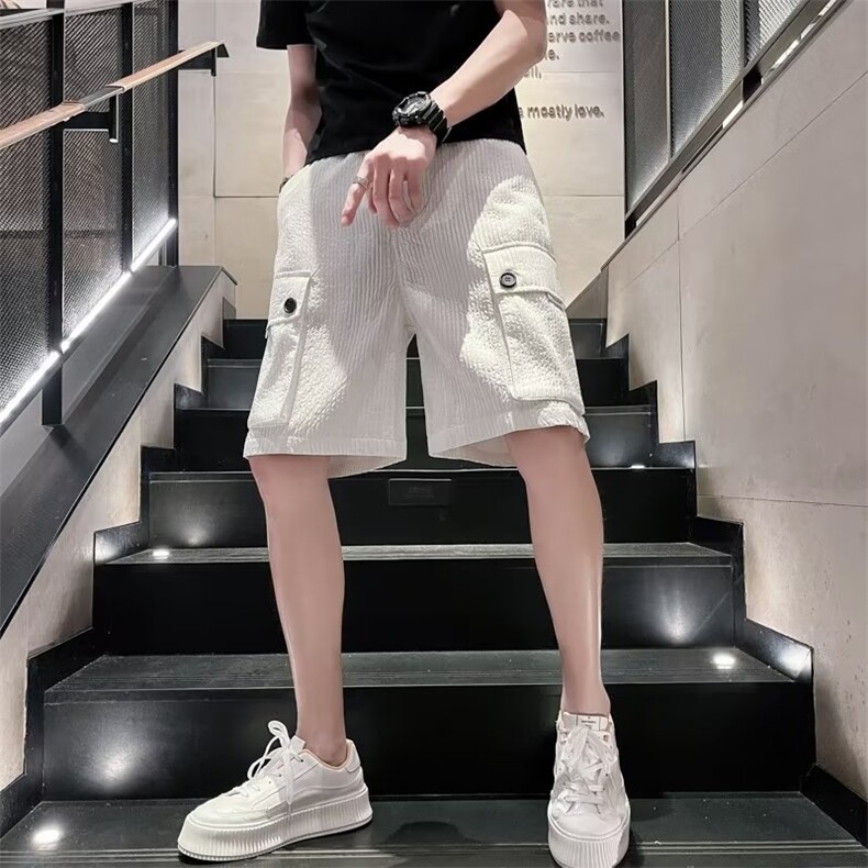 时尚潮牌青春流行潮五分裤宽松型男中高腰运动裤休闲裤LDK03P45,男装休闲裤,星座1116-2