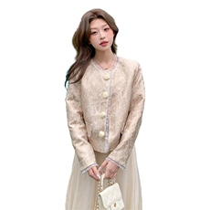 现货新款2025春季小香风外套1C119-8853-P155-K238，女装连衣裙，英标秀