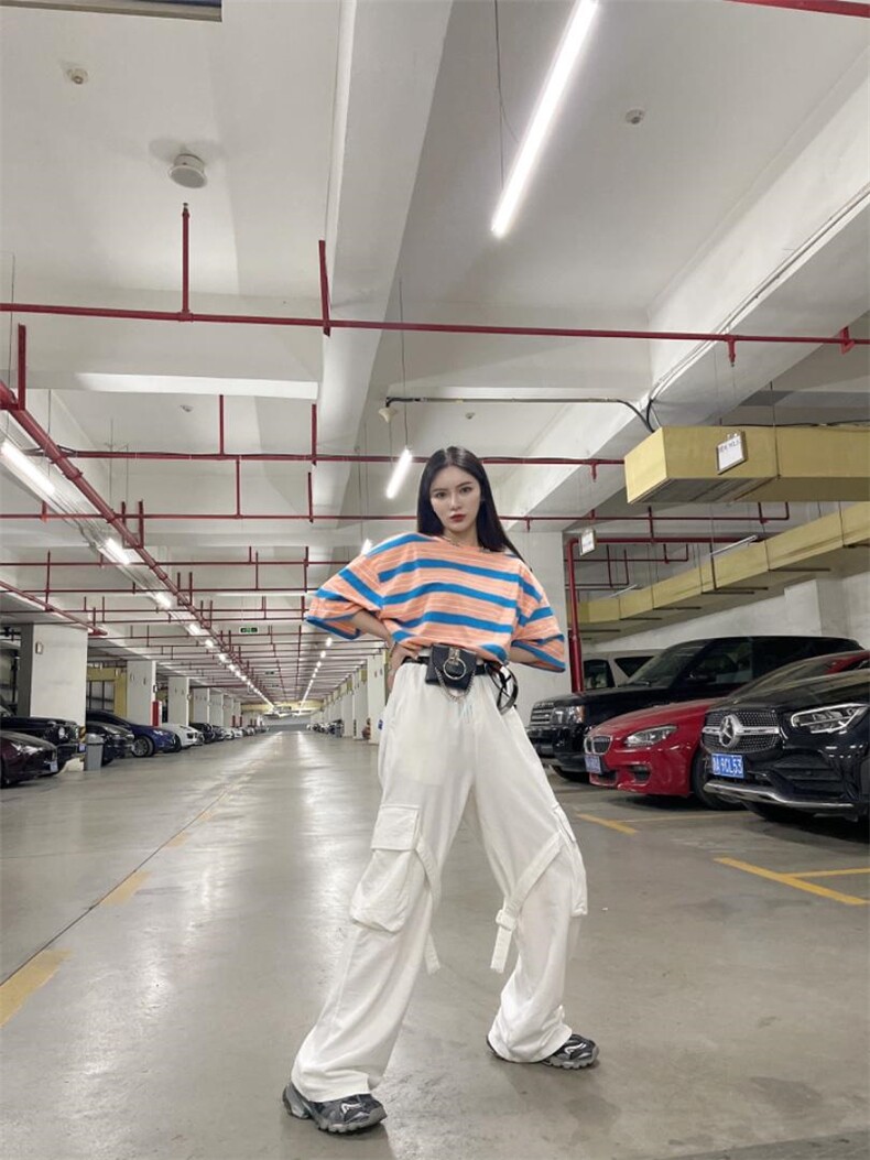 夏季新款条纹半袖，其它，HV7ING