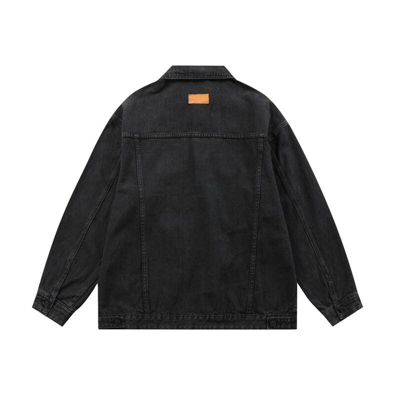 25春季新款工装潮流牛仔水洗夹克外套N3028/P98,男装夹克,星座202-1