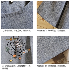 ZT71142-P35风复古亚短袖男t恤男半袖砖墙控48，男装T恤，电商A040A