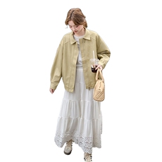 【现货】新增黄色皮衣--W331p145k198，女装皮衣，2C209