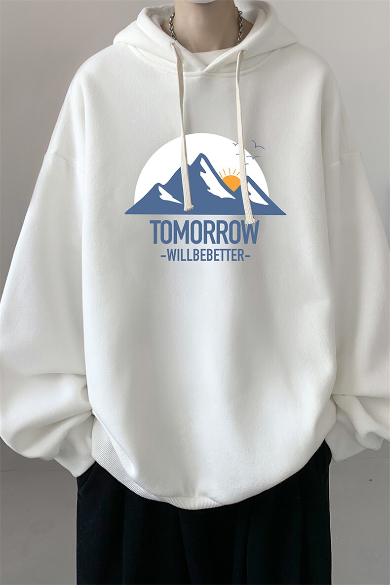 连帽卫衣男大码运动服帽衫外套WY2235-P35加绒款-P40,男装卫衣,电商A040
