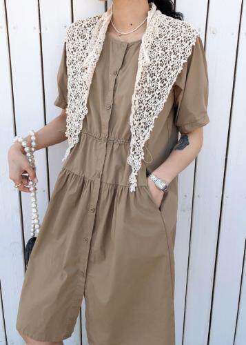 披肩款连衣裙，女装连衣裙，依纤