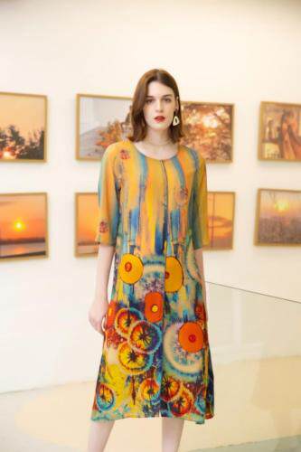 夏季新款连衣裙，女装连衣裙，FEIZI 飞子