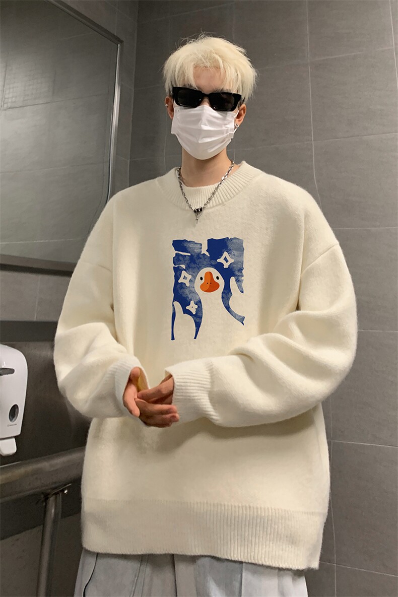 高质量！秋冬季半高领毛衣男加绒加厚线衣男针织衫男MY252-特p38,男装针织衫/毛衣,电商B367