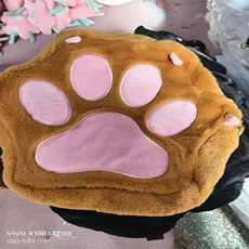 猫爪包,超利绒毛绒玩具 猫爪包,超利绒毛绒玩具