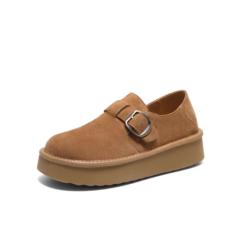 2025年秋季平底日常包头平跟张婧仪同款全包勃肯鞋，女鞋拖鞋，泰合衣坊