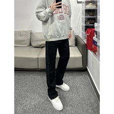 B221美式ins高街暗黑小众修身弹力休闲牛仔裤LK23010-P60控78，男装牛仔裤，电商B221
