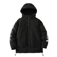 冬上新加棉加厚棉服潮青少年连帽棉衣外套男女8321-P110控价158，男装棉衣，电商A441-1