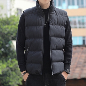 冬季男士羽绒棉马甲时尚休闲保暖背心坎肩外套大码M-5XL M66-P22图片