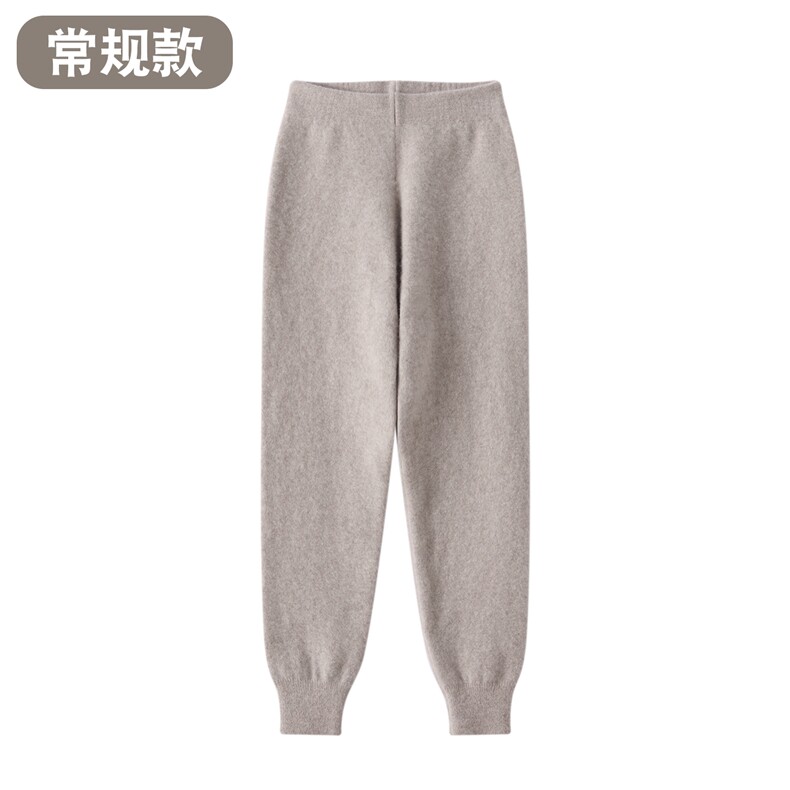 儿童山羊绒裤男童女童加厚保暖裤针织打底裤大童毛裤中厚靴裤,童装裤子,跳跳羊儿童羊绒衫