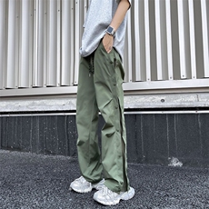 2024夏季新款机能冲锋工装裤潮牌宽松直筒休闲裤男现货K8011-P38，男装休闲裤，星座512-3
