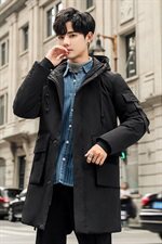 电商B2472020冬季新款男修身白鸭绒休闲羽绒服潮F006，男装羽绒服，电商B247