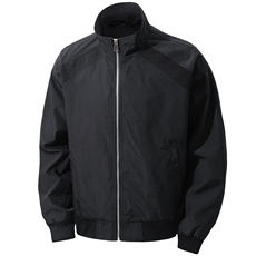JK008立体白底春装拼接工装立领夹克聚酯纤维(M-5XL)TP35，男装夹克，电商A088