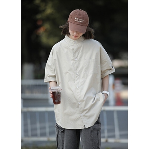 纯棉团队工作服衬衫定制团建服短袖班服diy来图定做衣服印字Logo图片