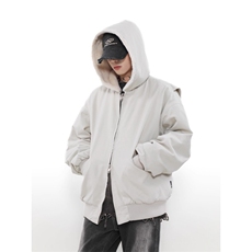 毛绒加厚棉服连帽工装外套MY867特P93，男装棉衣，星座908-1