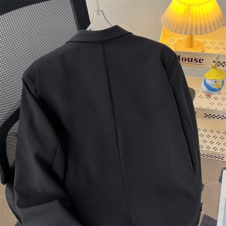 男士秋季新款休闲西装外套配徽章XA109P58,男装西服,星座1116-2