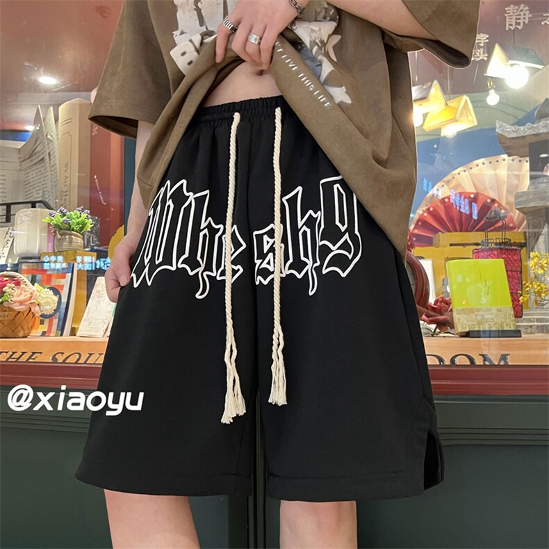XZ616夏季新款麻绳字母发泡休闲短裤五分裤TY359P45控55,男装休闲裤,星座512A（原616）