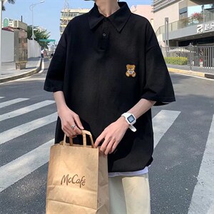 男春季polo潮流时尚休闲短袖T184P32图片