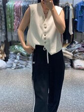 2022秋季新款时尚休闲潮流百搭纯色马甲，女装马甲，L·H·X