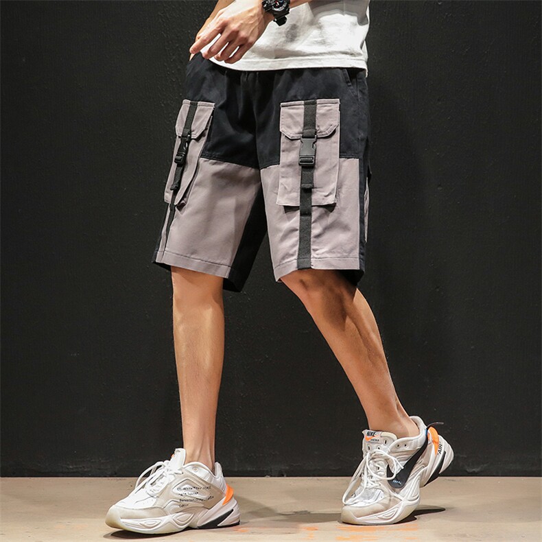 2021休闲港风工装短裤大码K8802-P40,男装休闲裤,电商A128