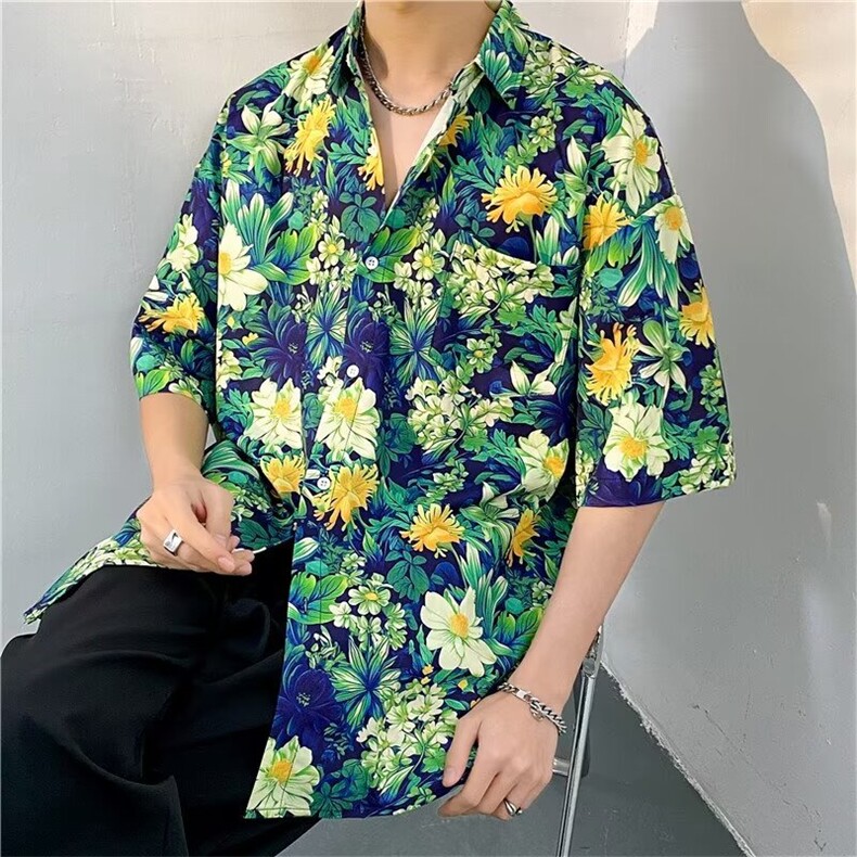 男士短袖夏季2024新款C5109P26,男装T恤,星座1116-2