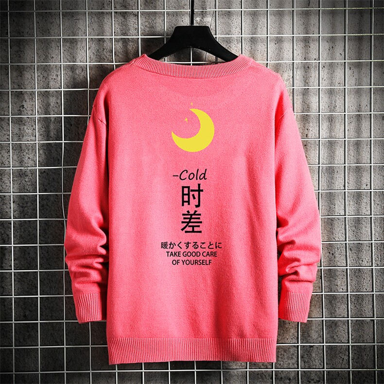 M67047-P45加绒款-P65圆领毛衣男大码针织衫男毛线衣线衫网格,男装针织衫/毛衣,电商A040A
