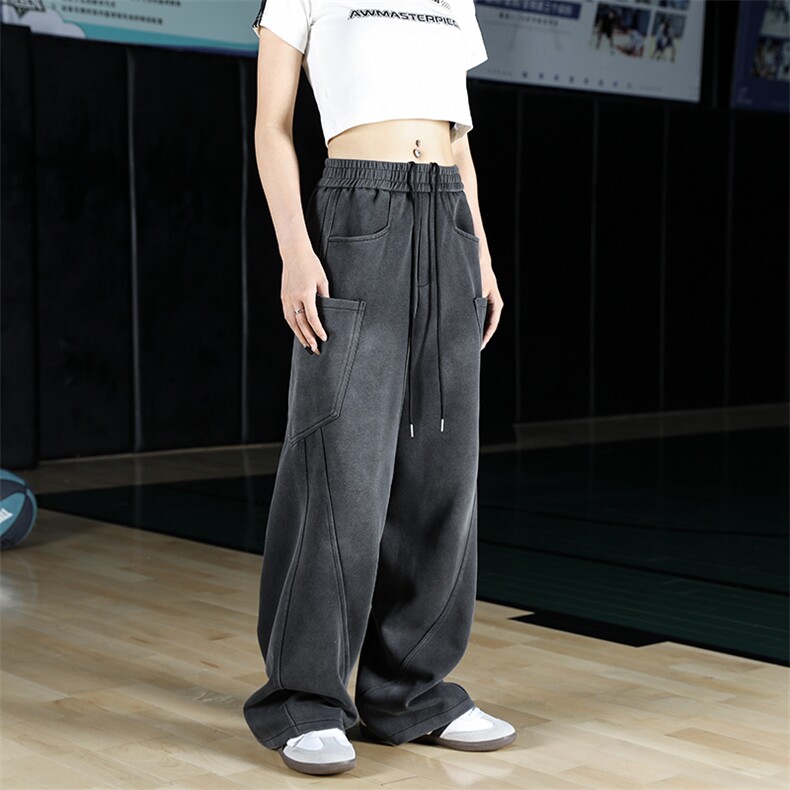 B258-K9903-P65控88抖音品质水洗休闲裤成分70%棉30%聚酯纤维，男装休闲裤，电商B258