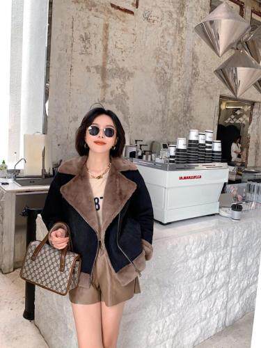 加绒牛仔外套，其它，转角爱尚