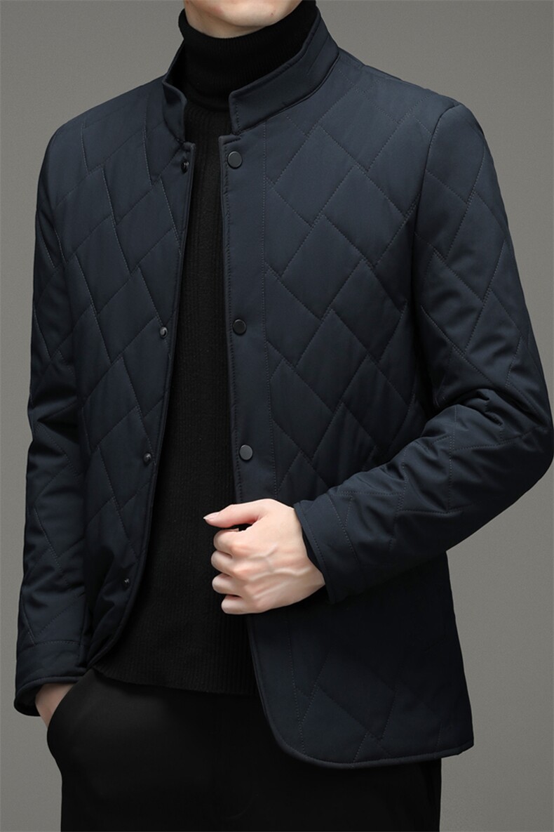 BF22916钱塘2020-2秋冬中老年男士立领休闲棉服棉衣外套P137,男装棉衣,钱塘207-2