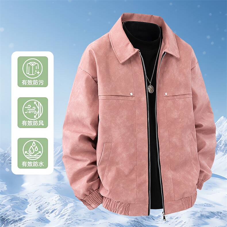 2025秋冬二开直播品质休闲皮夹克飞行服皮衣男外套PY2472-P53,男装皮衣,星座1402-3