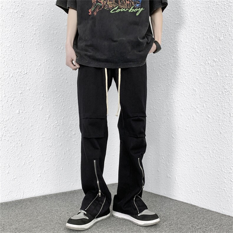 时尚新款宽松百搭潮牌帅气舒适流行长休闲裤 B299-X5213-P60限78图片