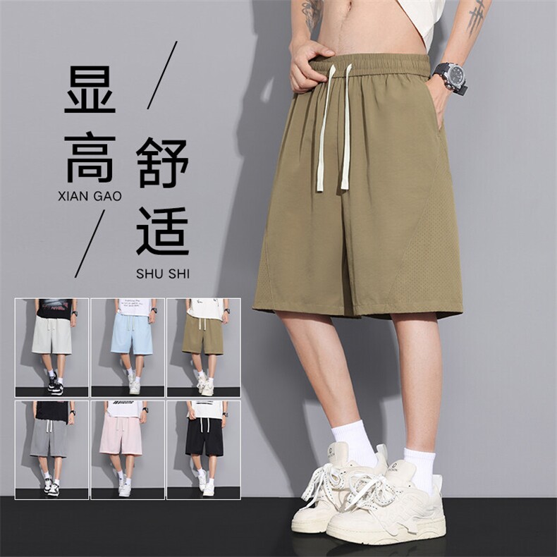 短裤男夏季薄款运动中裤美式休闲篮球裤子A436-583-P30,男装休闲裤,电商A436