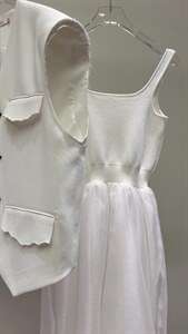 AW欧根纱连衣裙，女装连衣裙，AUDREY WANG