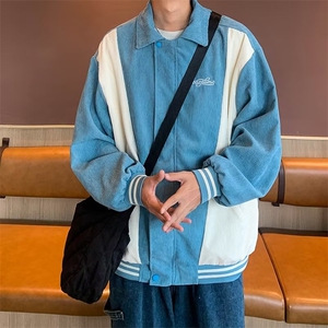 日系机能户外拼色工装夹克春款休闲冲锋衣防风男外套图片
