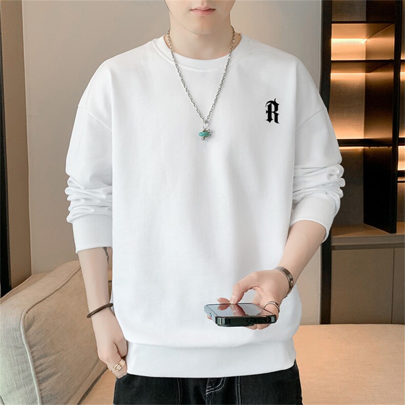 一件货源现货2025春秋新款男士休闲印花圆领卫衣F179,男装卫衣,星座1816-2（原1210–2）