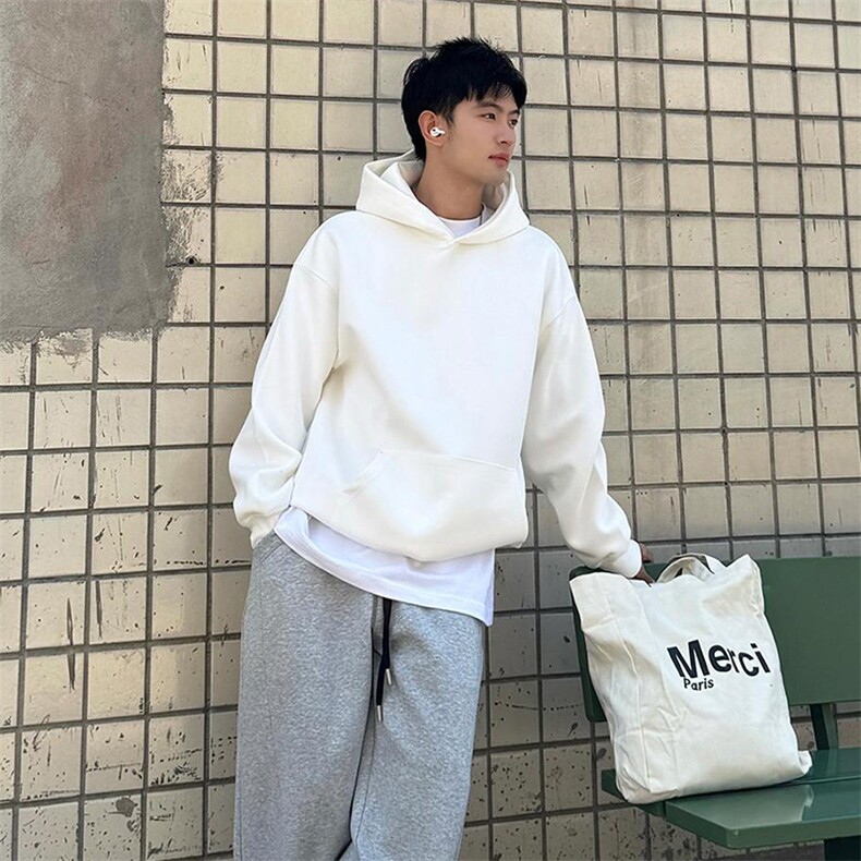 抖音得物二开26春装美式高街短款廓形连帽卫衣男女外套LM01,女装短外套,电商A486-1