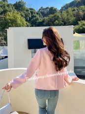 提花刺绣材质风外套，其它，天使公主