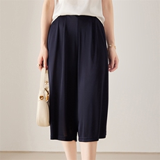 半身裙女2025新款夏季高腰a字显瘦伞裙百褶长裙山本裙，女装半身裙，亿美羊绒