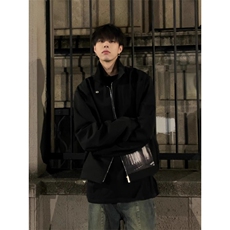 【有货】cleanfit短款贴布夹克男高级感痞帅外套G17CC-特P75，男装夹克，星座1007（原301D）